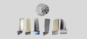 پره های متحرک و ثابت ردیف 1 الی 4